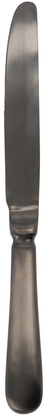 Spisekniv House Doctor Lery Gunmetal Rustfrit Stål L24   Cm