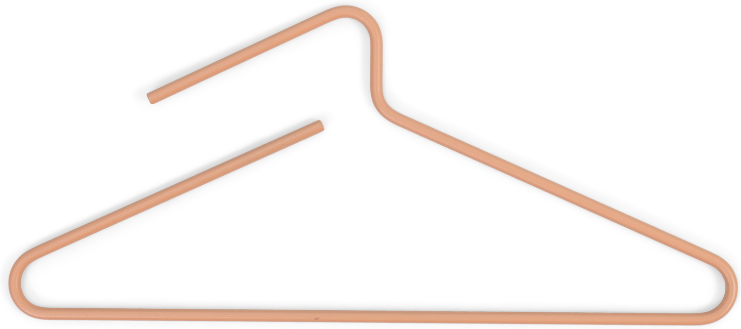 Stålbøjle Spinder Design Hang-on Minimalistisk Garderobebøjle Lerjord
