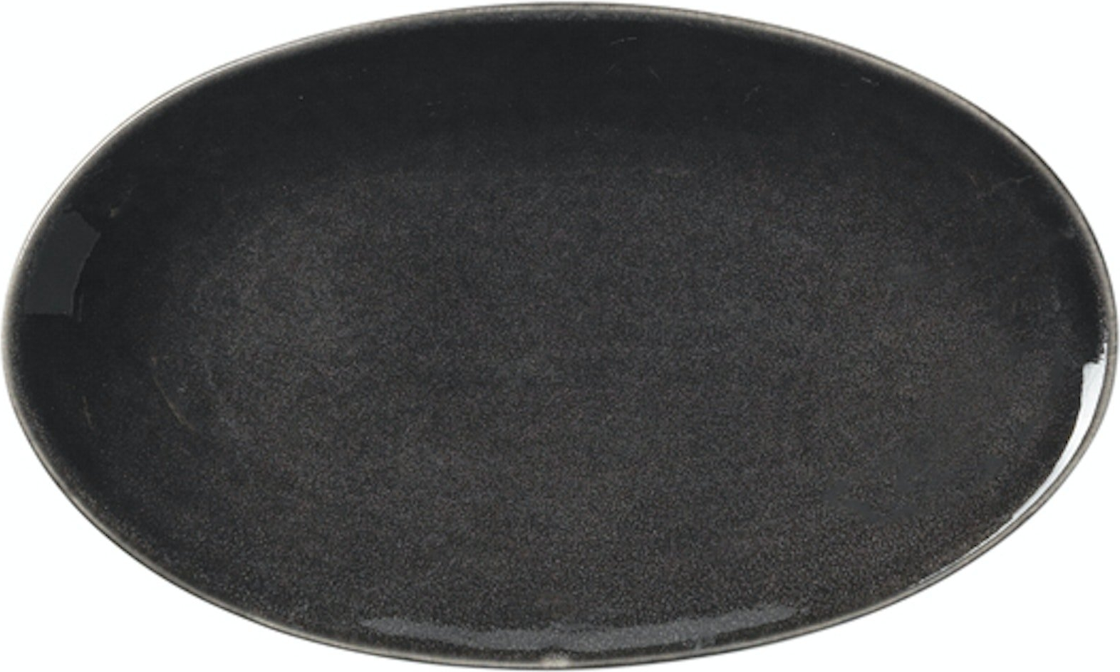 Stentøjsfad Broste Copenhagen Nordic Coal i Grå 22x13 cm