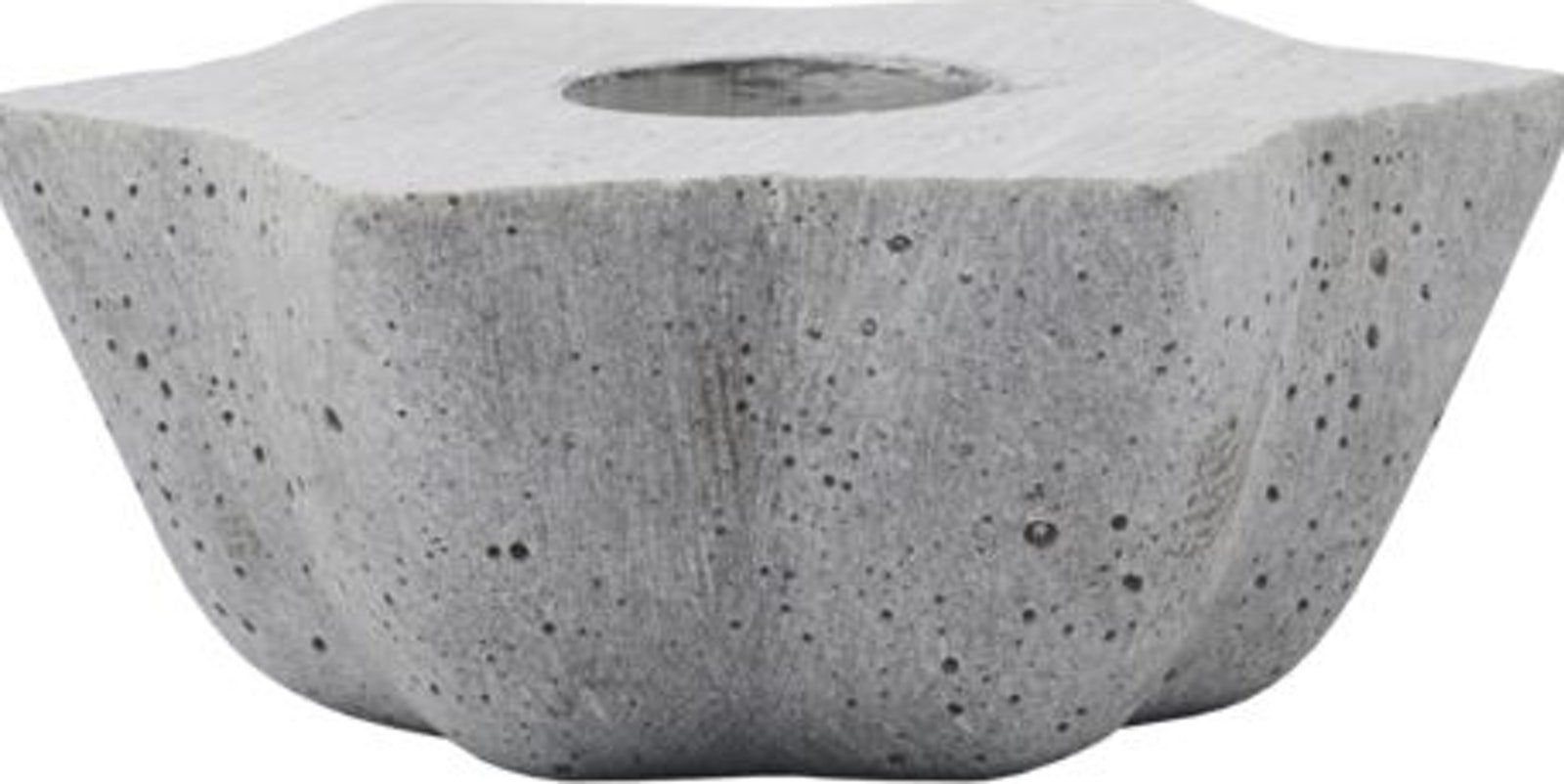 Stjerneformet Lysestage House Doctor Mold Little Star Grå Polystone           Cm