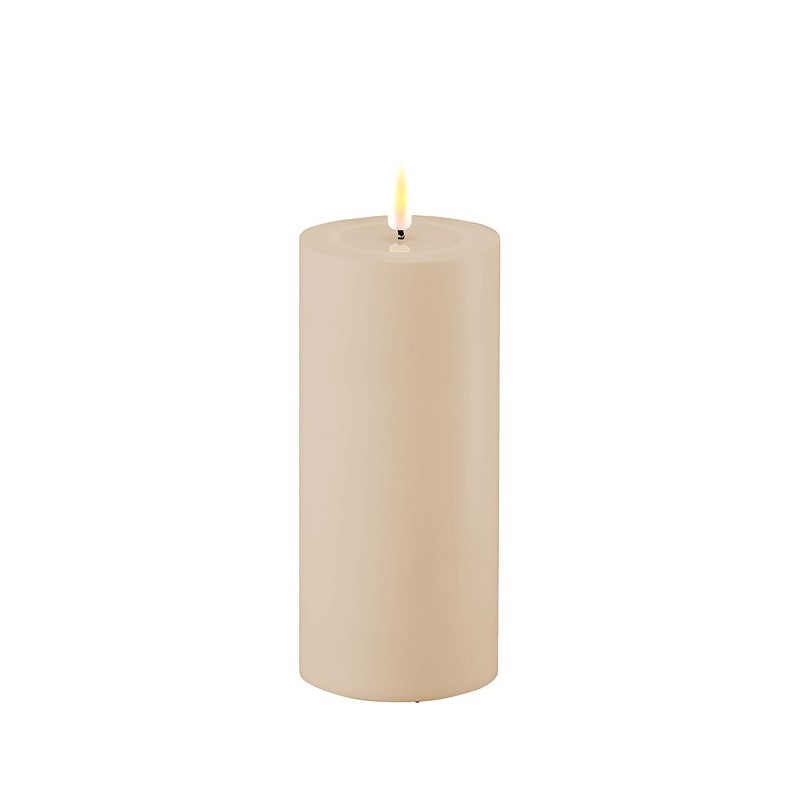 Støvet Sand Udendørs Led Bloklys   5x15