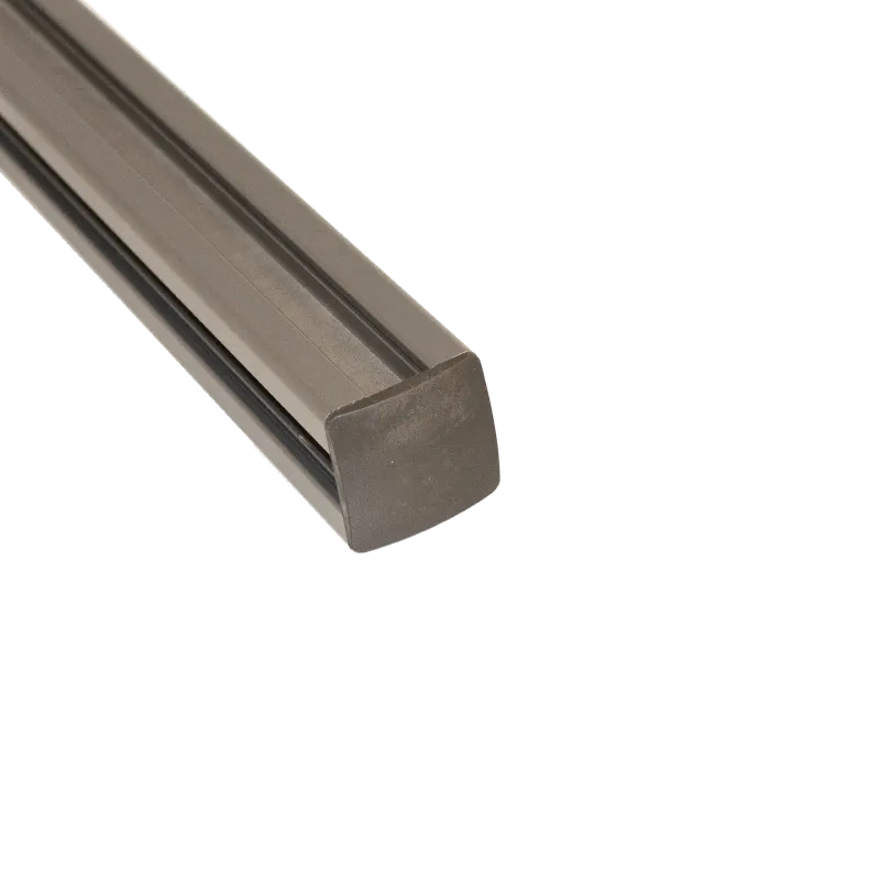 Stolpe 60x60x1800mm Aludesign Sort Premium 211-649