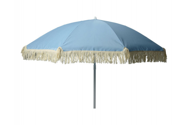 Strandparasol ø180 Cm Lyseblå