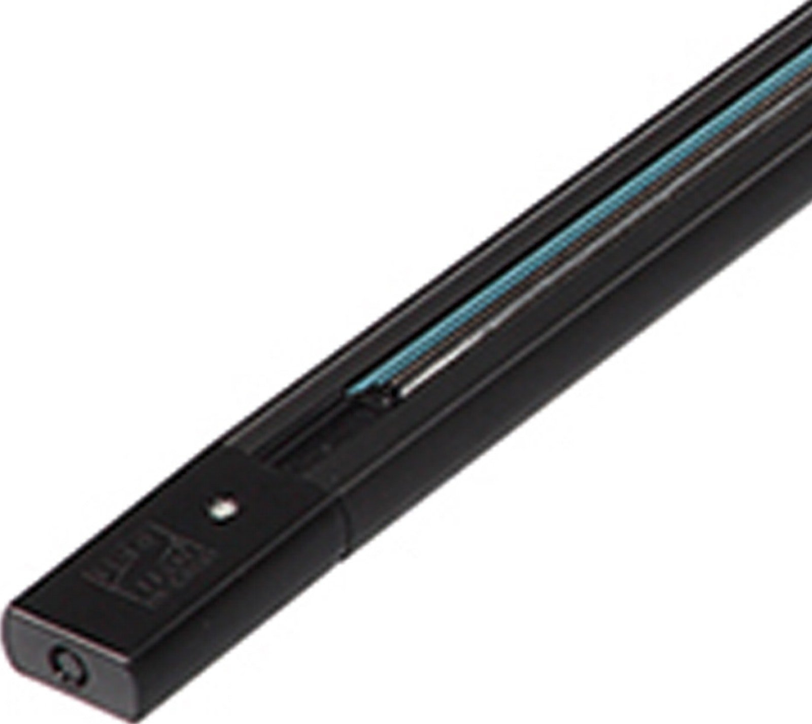 Strømskinne Halotrack 200 cm – Elegant Sort Aluminium