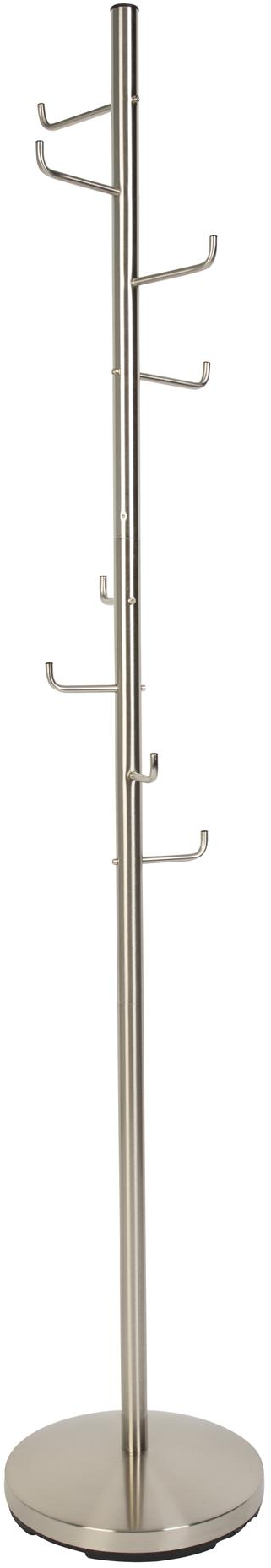 Studio White Rack Stumtjener Garderobestativ   Lysgrå Nikkelbelagt Metal ø31   H172 Cm