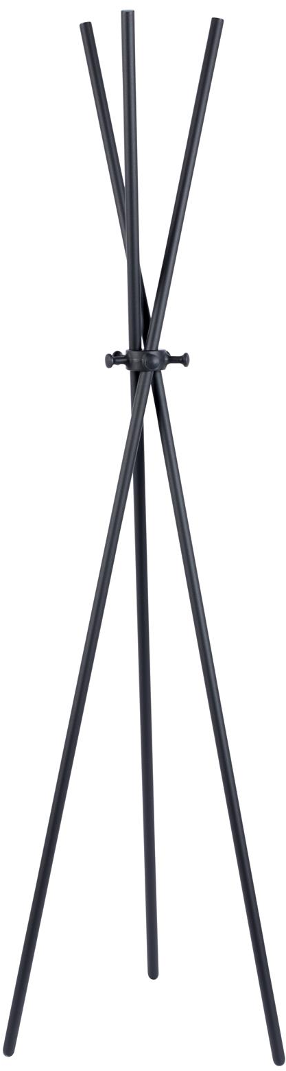 Stumtjener Frakkestativ Studio White Rack Askegrå Stål 174 Cm Med   Kroge