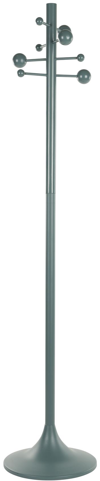 Stumtjener Zuiver Rack Knagerække Gummitræ Mørkegrå Skandinavisk Design H174 5xb36 Cm