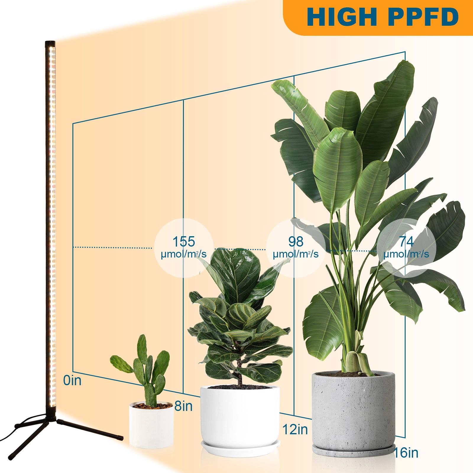T8 Stående Led Grolys 120cm 4000k 48watt