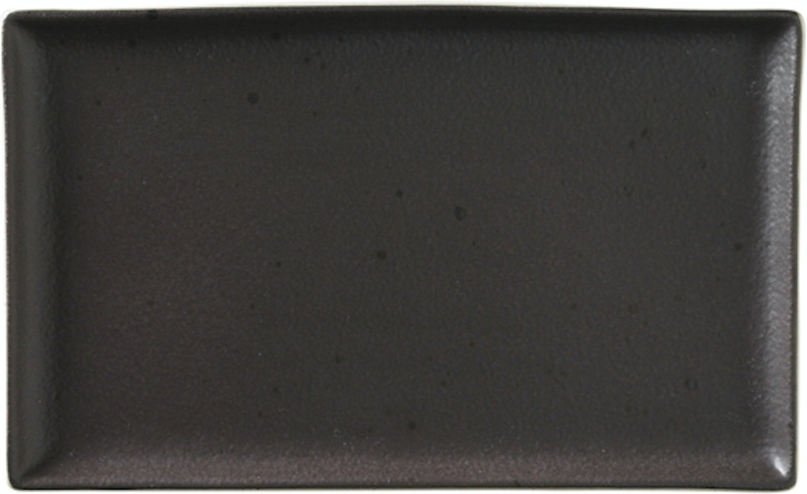 Tallerken Broste Copenhagen Eli Sort Stentøj 12x20 Cm