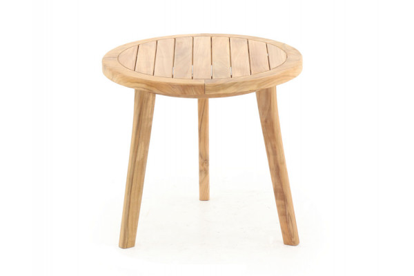 Teak Sidebord ø50 Cm