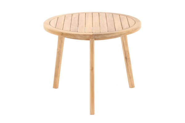 Teak Sidebord ø65 Cm
