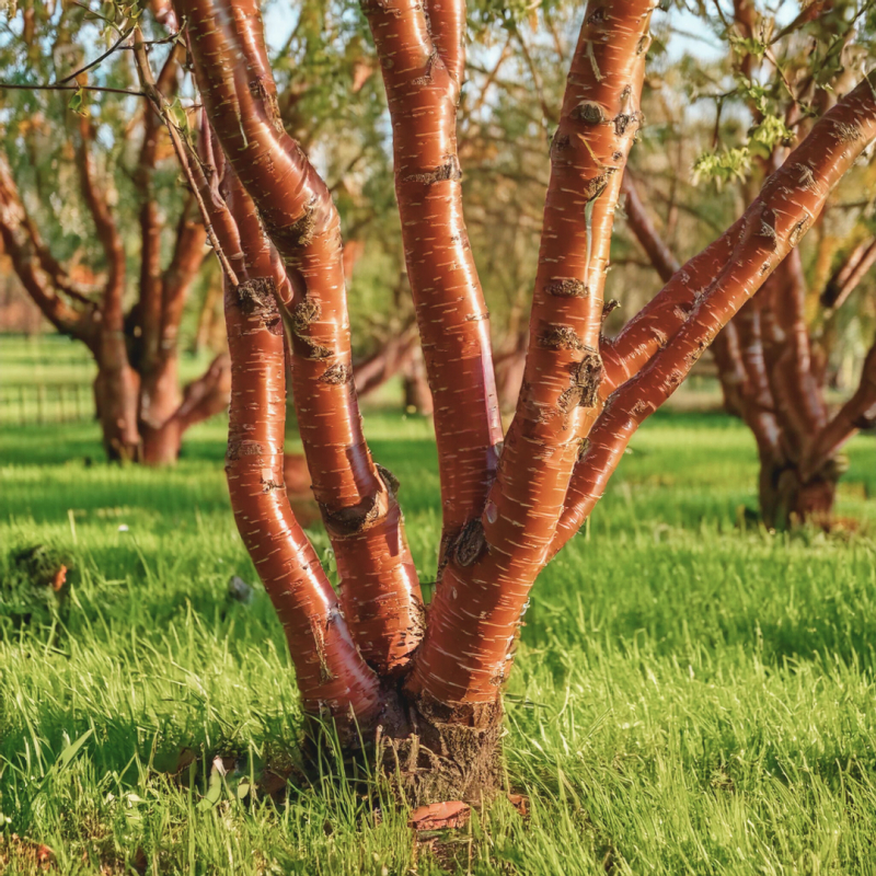 Tibetansk Kirsebær Prunus Serrula Buskformet 150-175 Cm