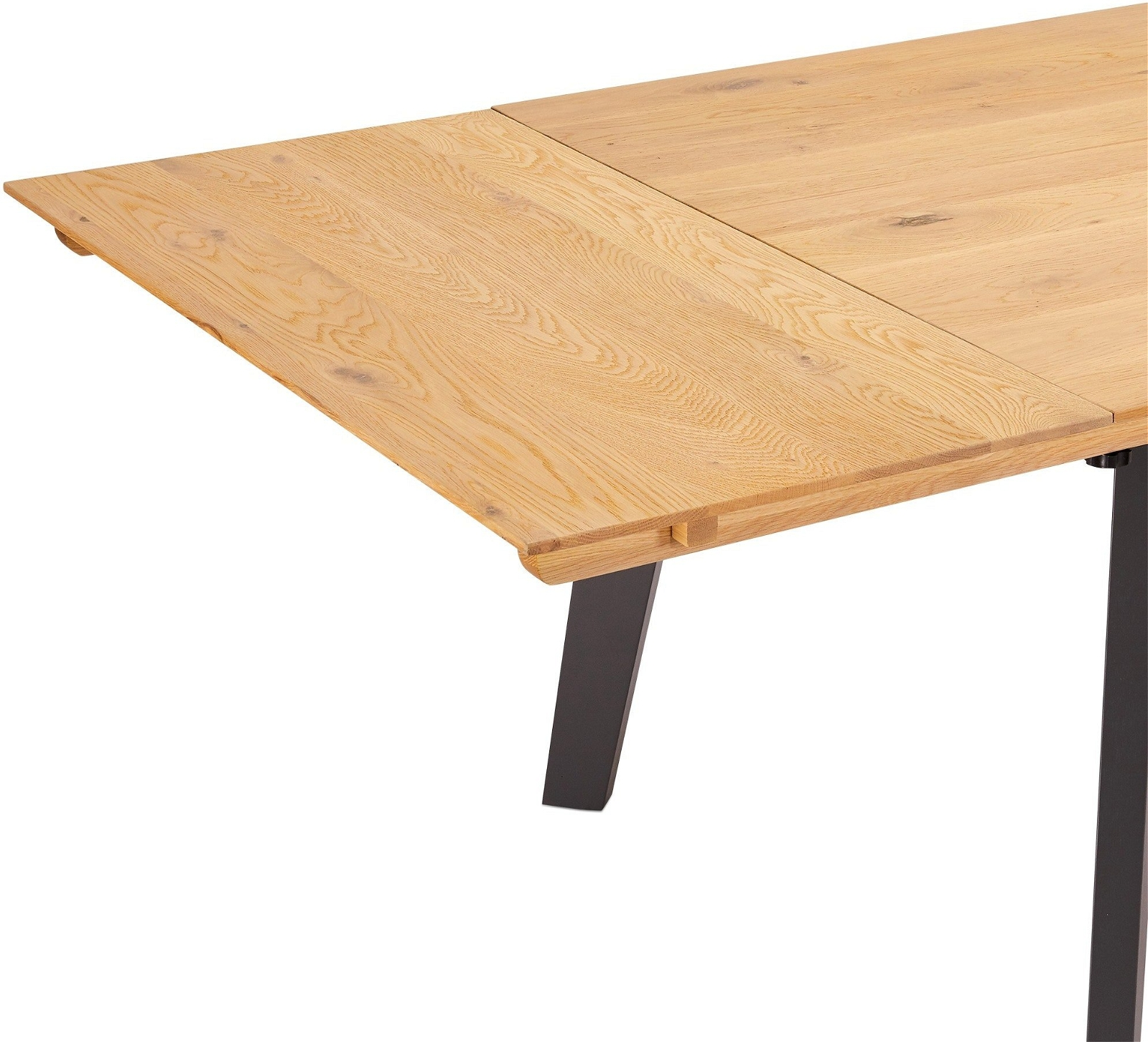 Tillægsplade Til Spisebord Raymond   Hallmark Eastgate   Egetræ  100ã 50 Cm  Natur Grå