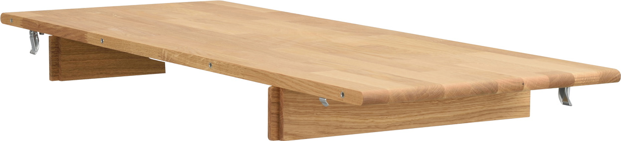 Tillægsplade Til Spisebord Rowico Tyler Udvidelsesplade   Olieret Massivt Egetræ 105x40x9 Cm Fsc-certificeret