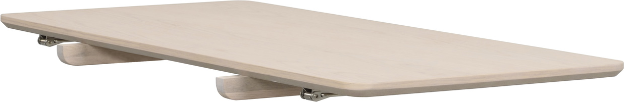 Tillægsplade Til Spisebord Rowico Yumi 90ã 45 Cm Hvidkalket Mdf Med Egetræsfiner