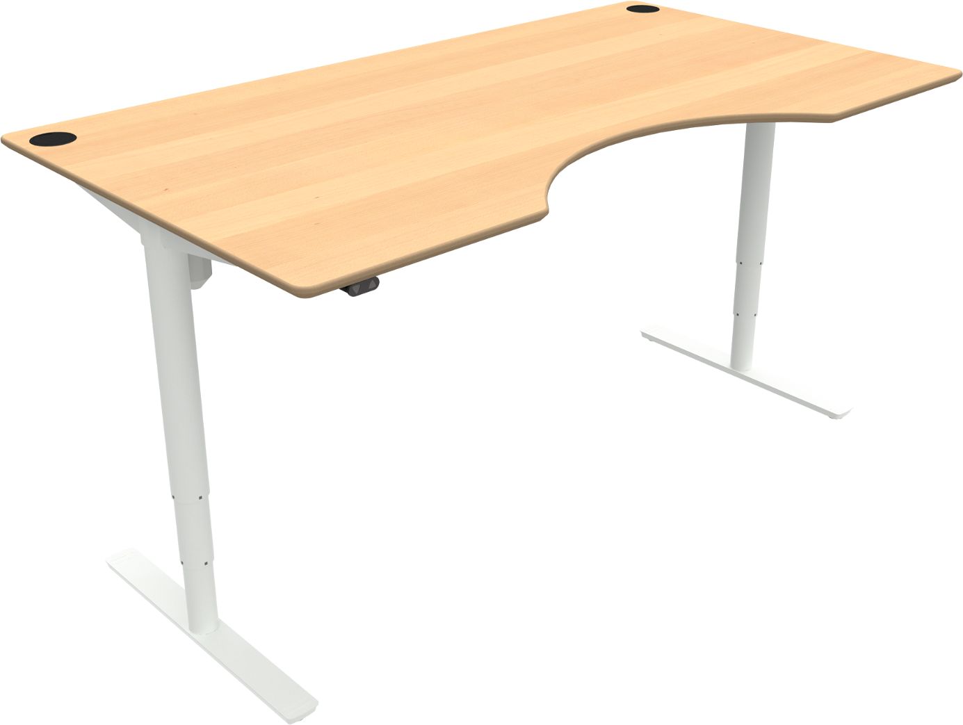 Hæve-Sænkebord Zennord Comfortzone 180x100 cm – Ergonomisk Design