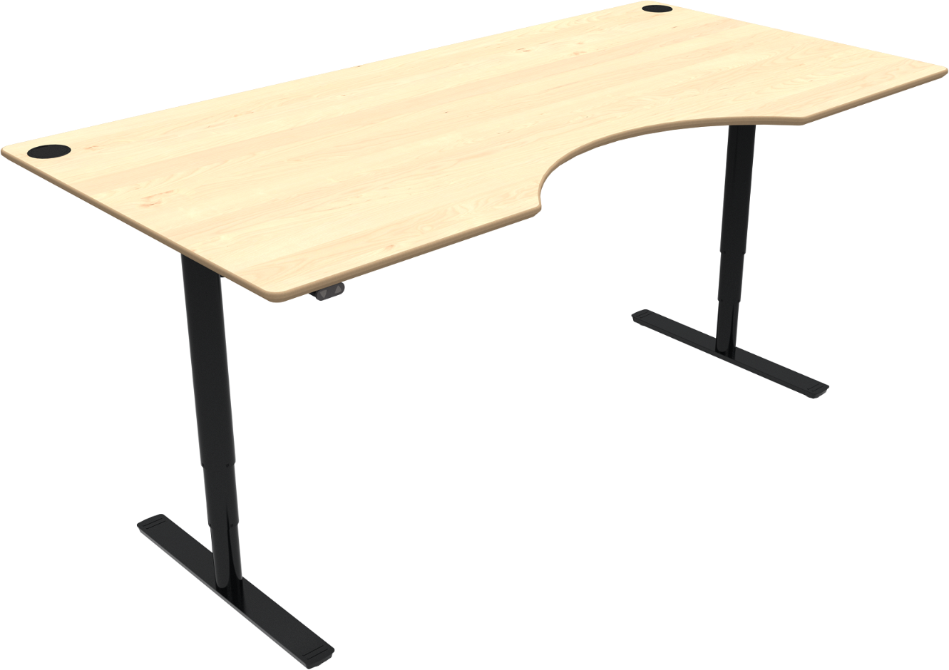 Ergonomisk Hæve-Sænkebord Zennord Comfortzone 200x100 cm