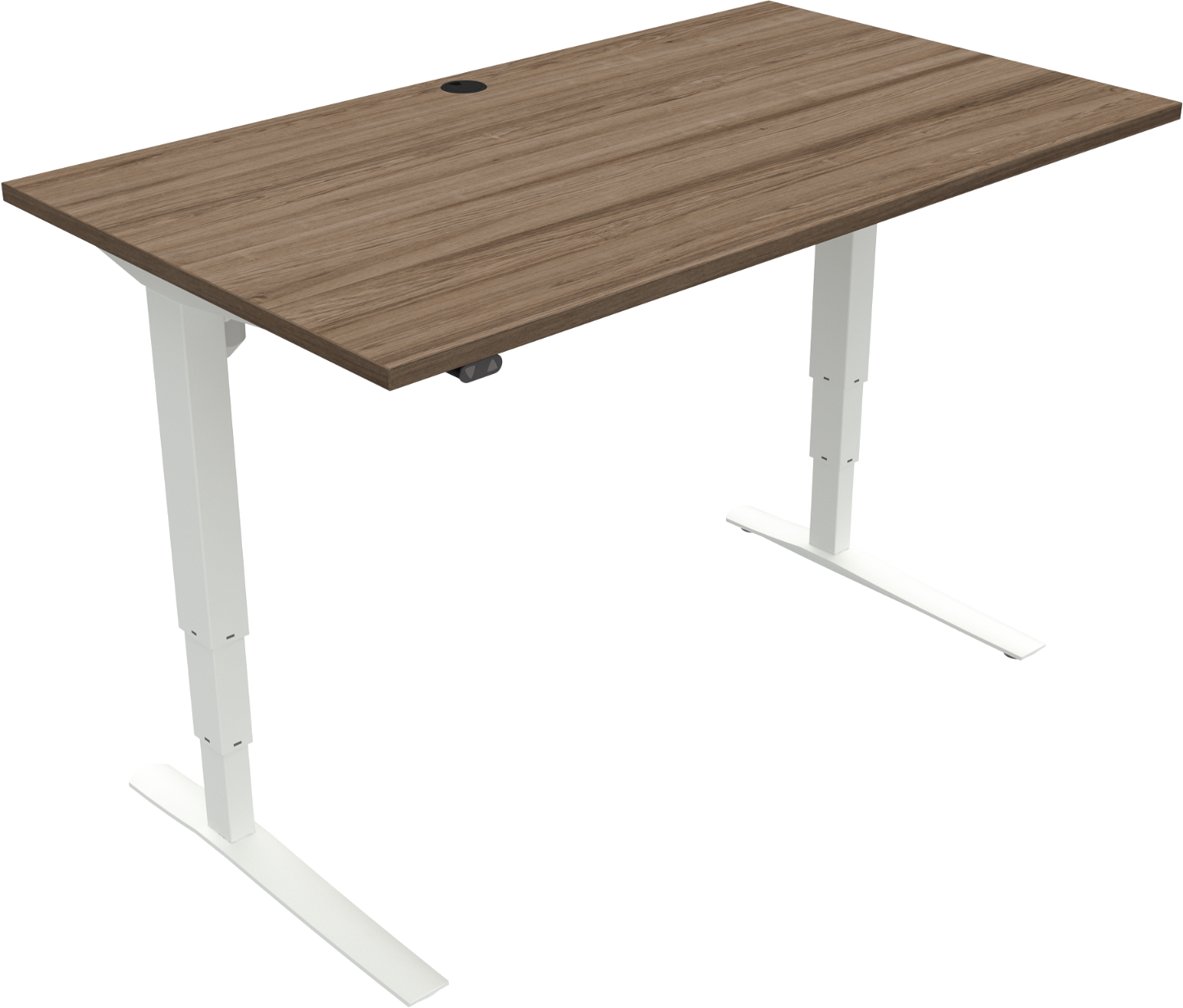 Hæve-Sænkebord Zennord Rise Rest i Valnød 140x80 cm