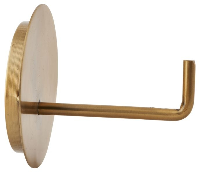 Elegant toiletpapirholder i messing fra House Doctor