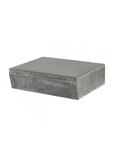 Trappetrin 50x40x14 Cm Skrå Forkant Grå