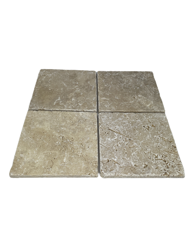 Travertin Chario Antik Fliser 15x15x1 Cm