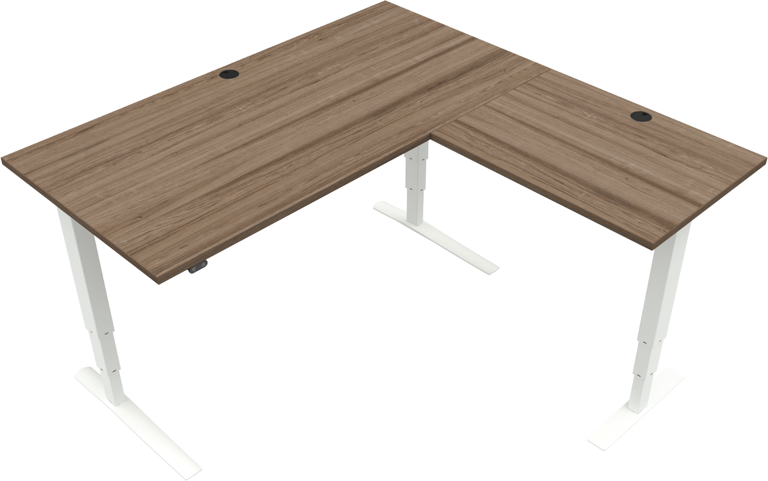 Hæve-/Sænkebord Zennord Rise Rest 501-43 - Hvid Elegance