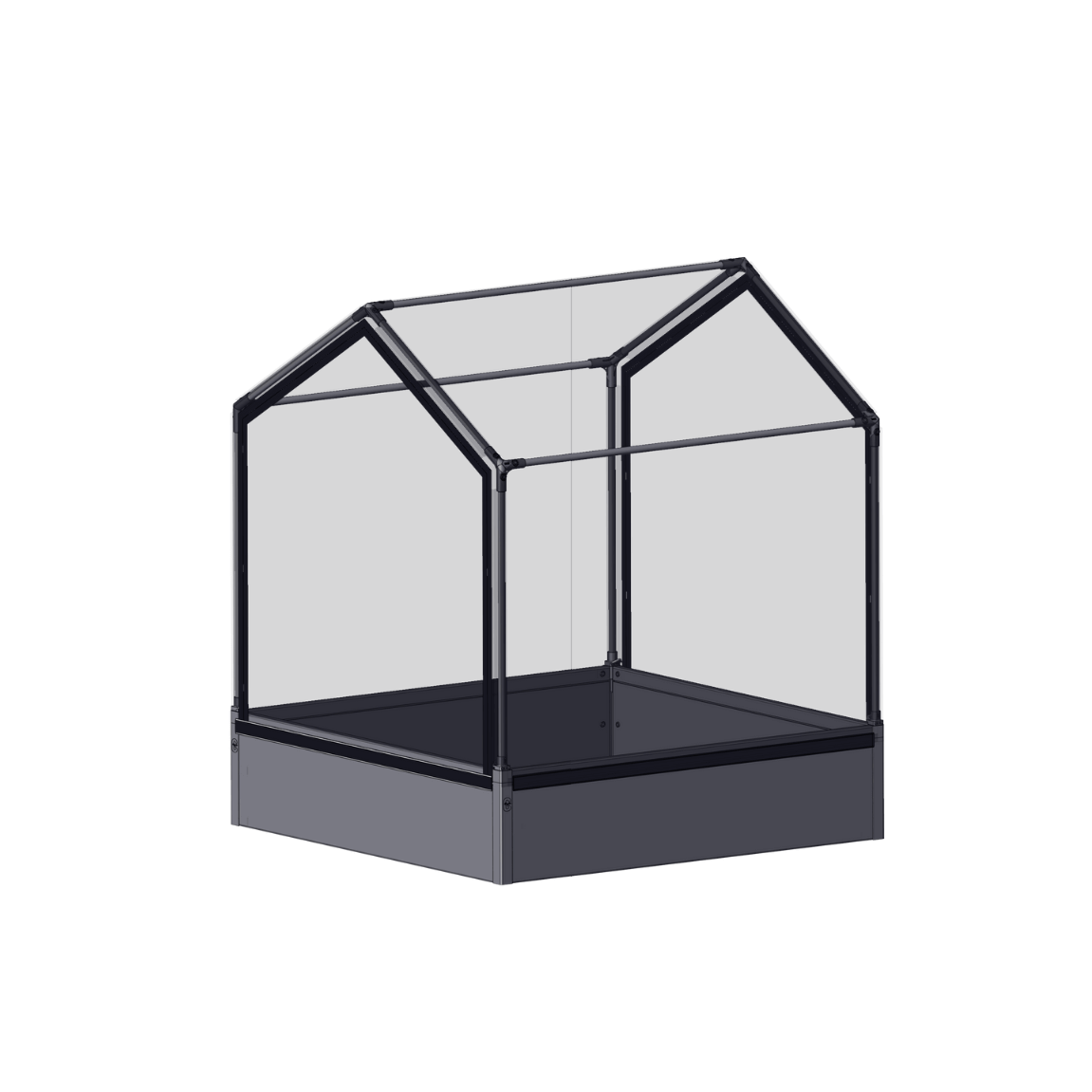 Tunnelhøjbed Pvc Ramme 30x120x120 Cm