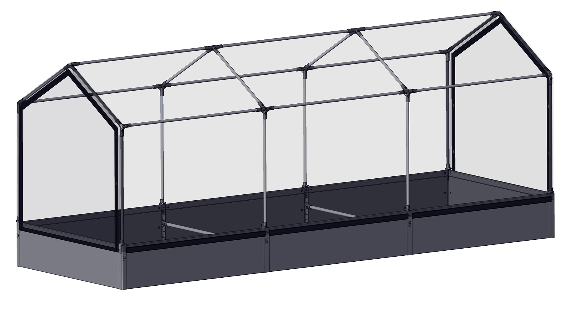 Tunnelhøjbed Pvc 30x120x240 Cm