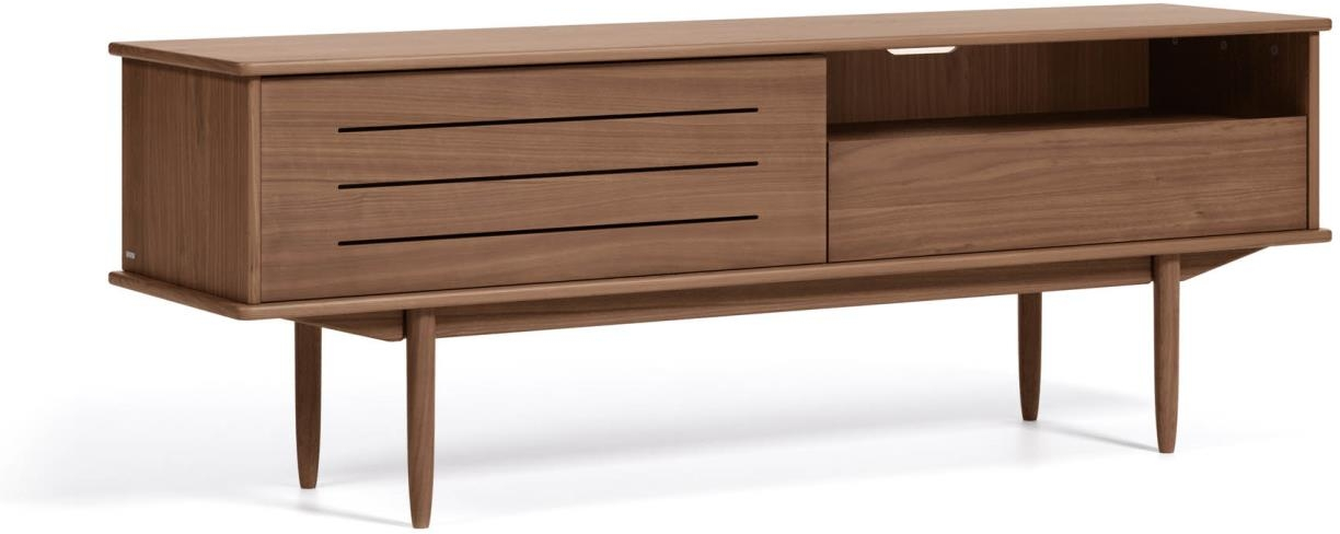 TV-bord Carolin i valnødstræ – Elegant design til stuen