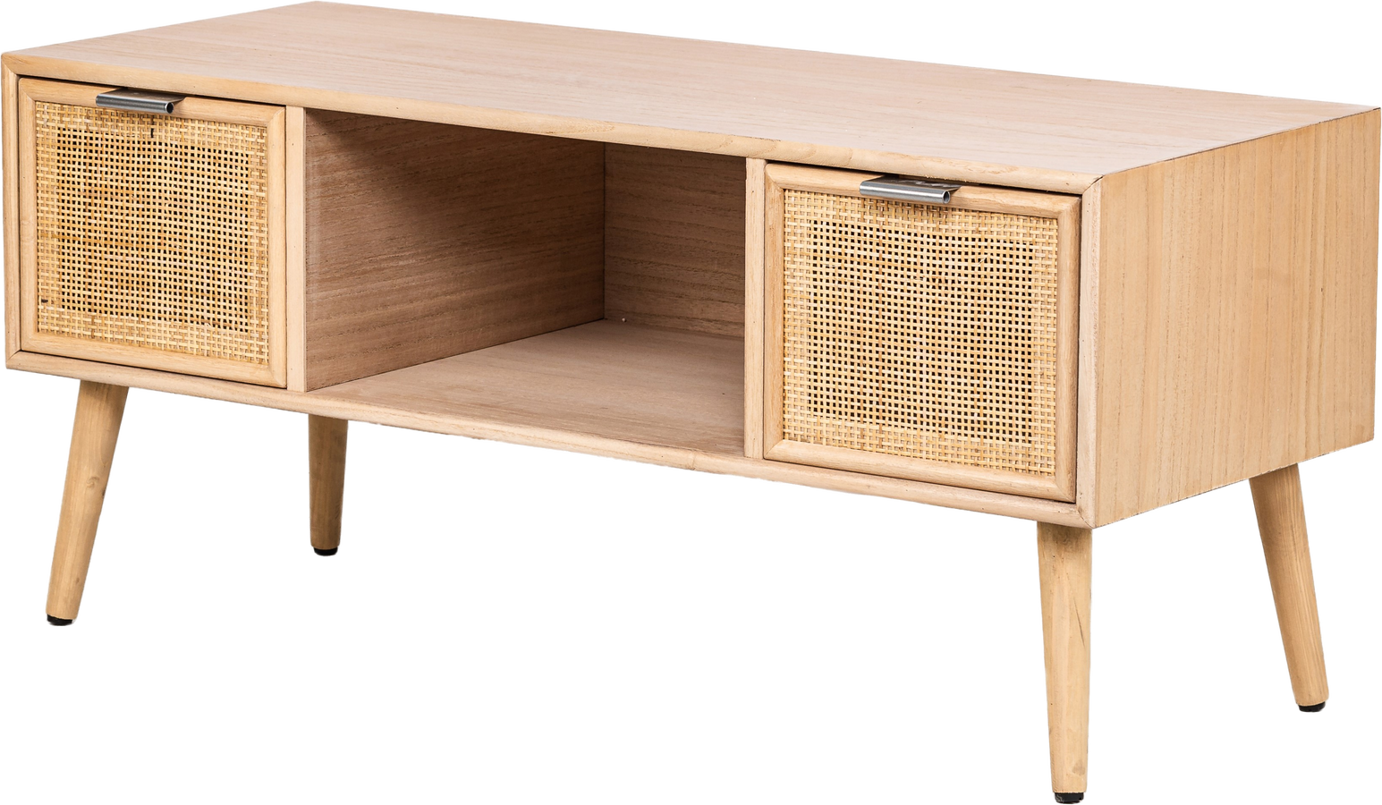 Tv-bord Akita i varm brun rattan fra Nordlys Furniture