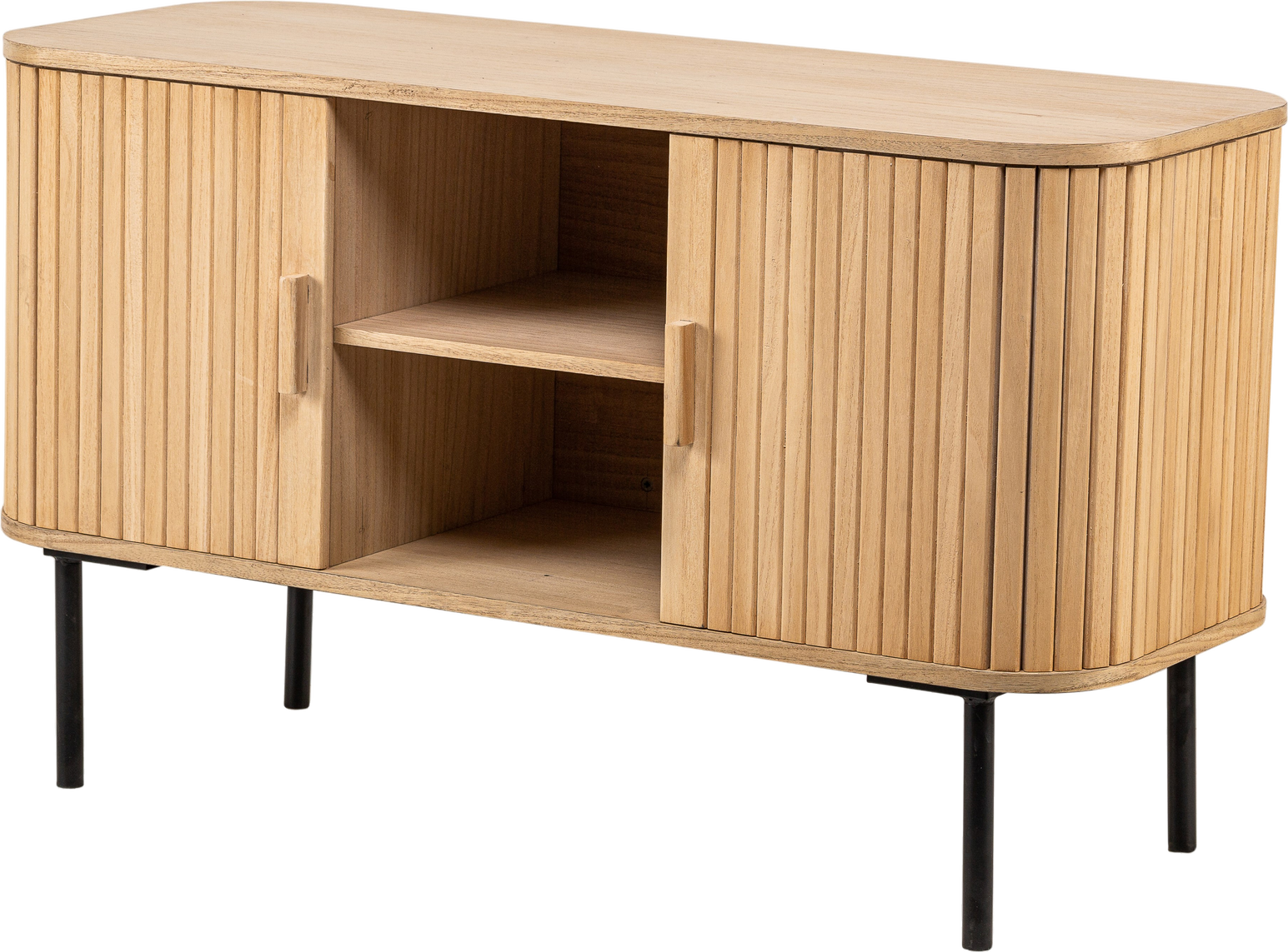 Tv-bord Nordlys Furniture Taito Fsc-certificeret Asketræ 100x40x60 Cm Natur