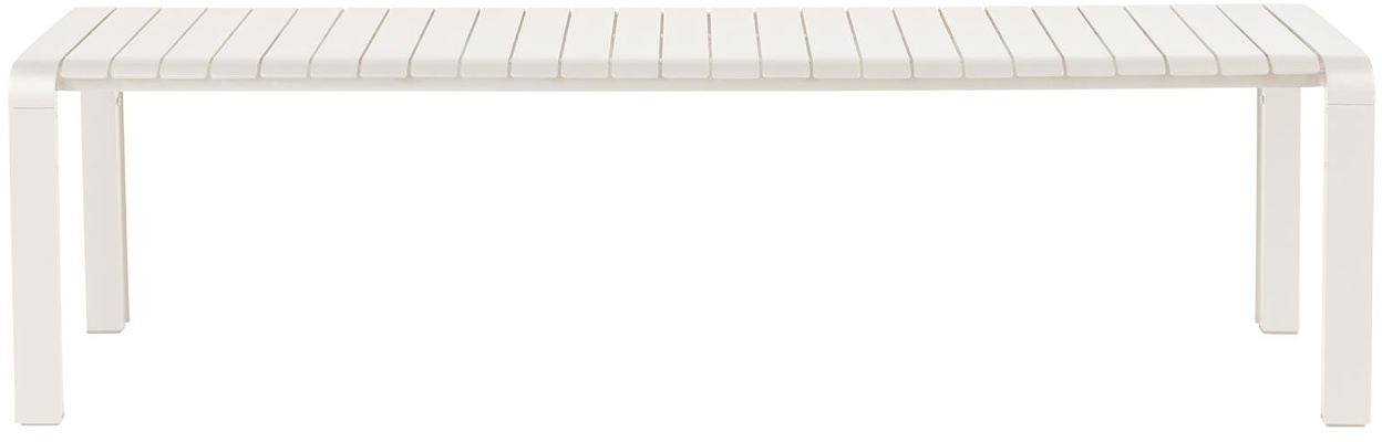 Udendørs Bænk Zuiver Vondel – Elegant Offwhite Aluminium