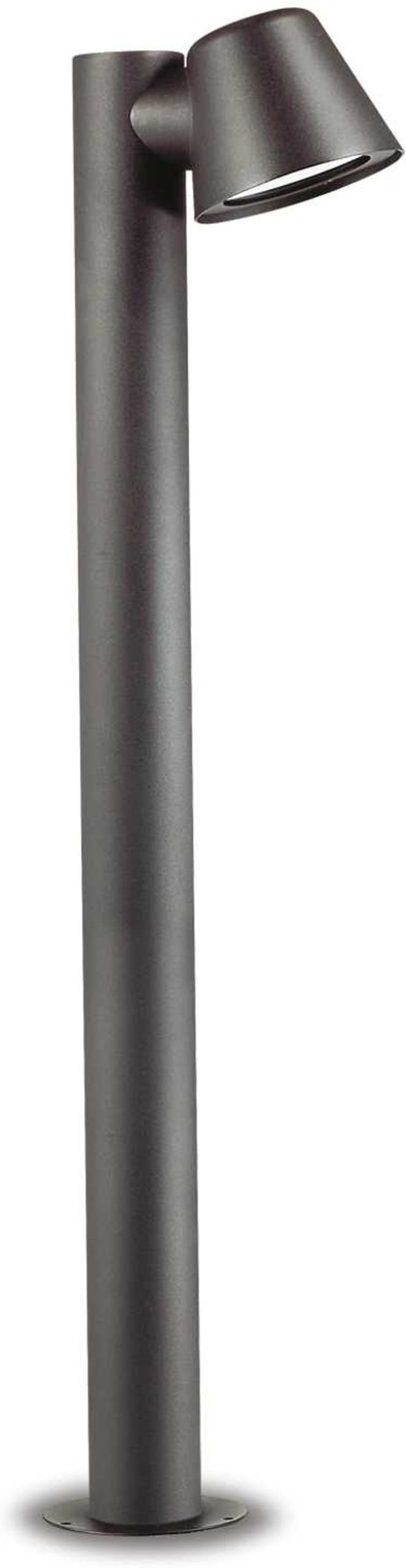Udendørs Gulvlampe Ideal Lux Gas Antracit Aluminium H80 Cm ø11   Cm Ip43