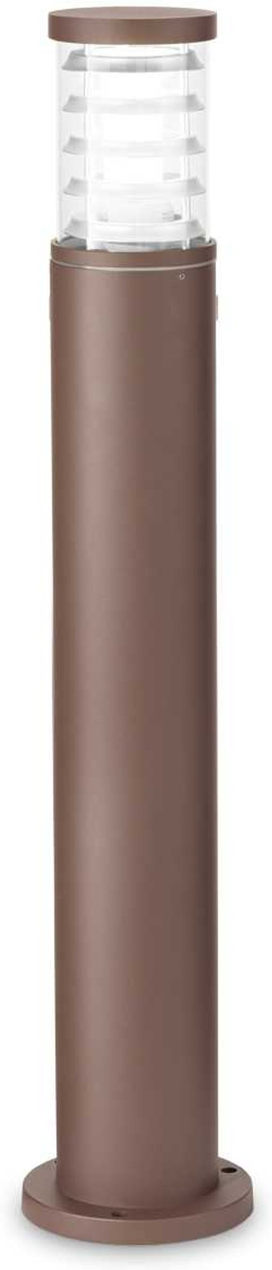 Udendørs Gulvlampe Ideal Lux Tronco Coffee Ip44 ø15     H80   Cm Aluminium Metal