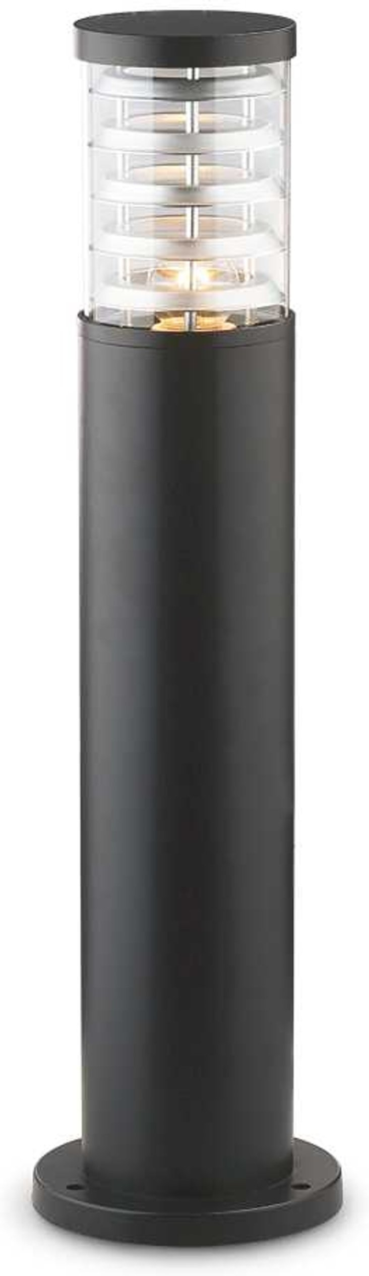 Udendørs Gulvlampe Ideal Lux Tronco Havelampe Ip44 Sort Aluminium ø15     H60   Cm