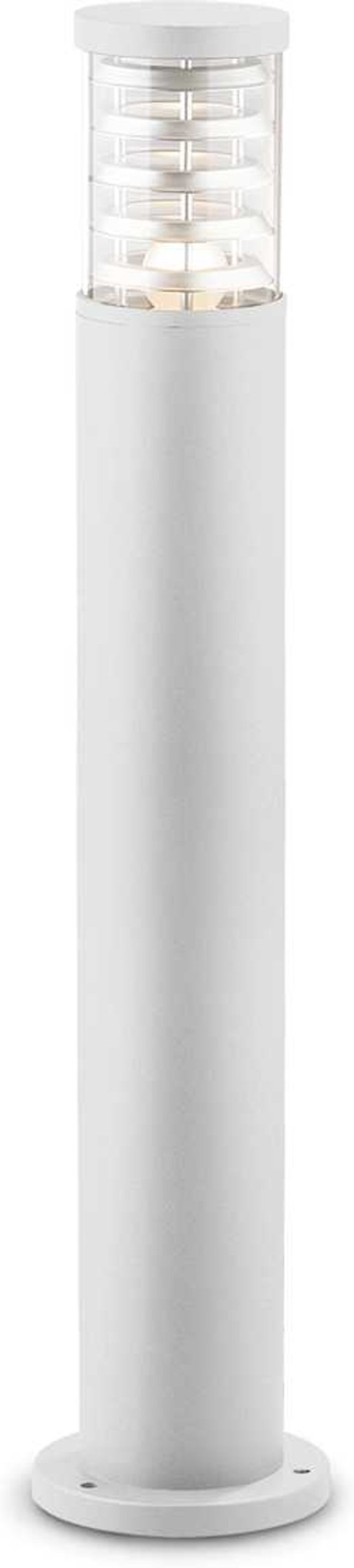 Udendørs Gulvlampe Ideal Lux Tronco Hvid Ip44 ø15 5x80   Cm Aluminium