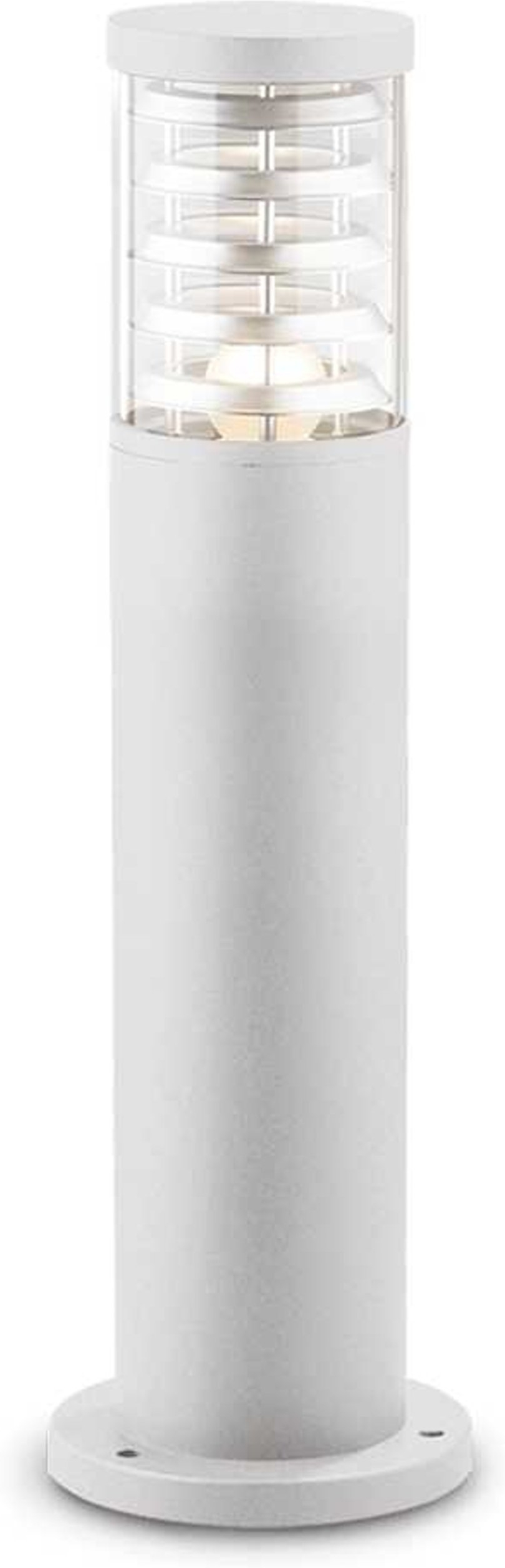 Udendørs Gulvlampe Ideal Lux Tronco Hvid ø15 5ã 40   Cm Ip44 Aluminium
