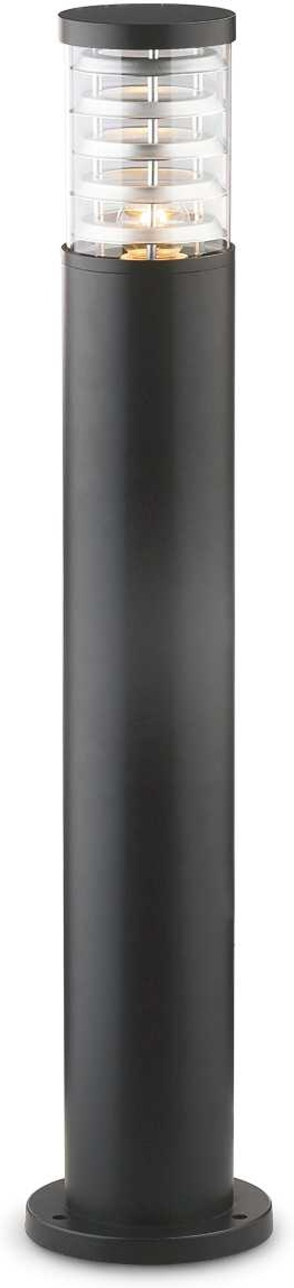 Udendørs Gulvlampe Ideal Lux Tronco Sort ø15     H80   Cm Ip44 Terrasselampe