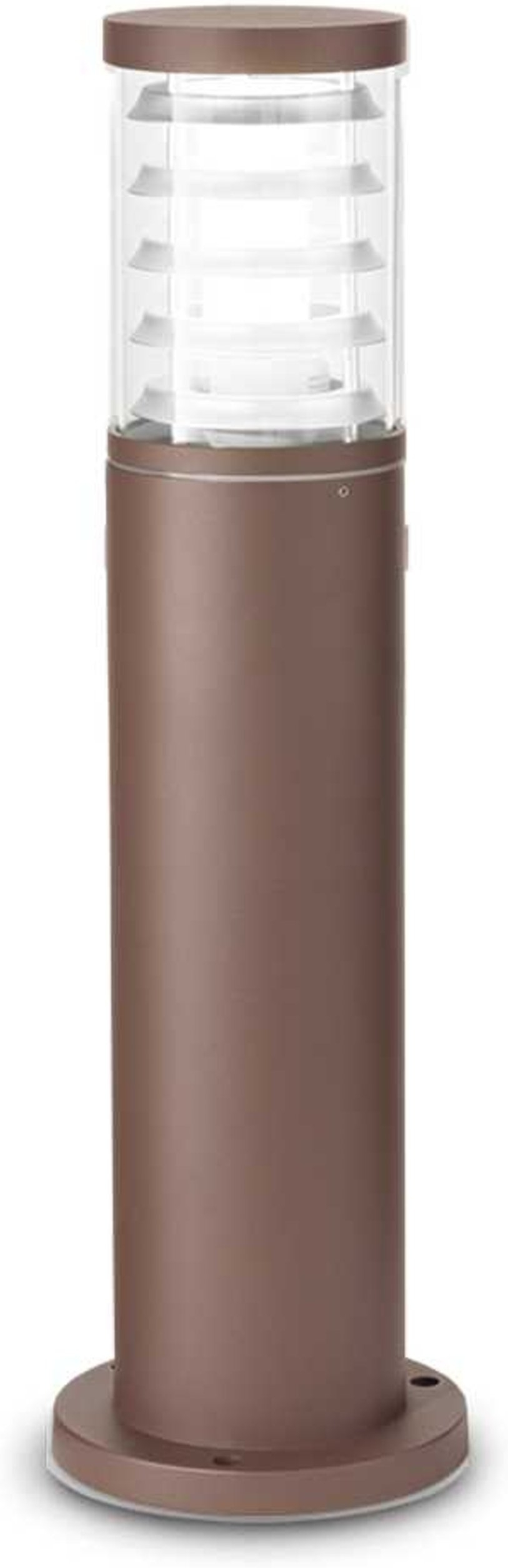 Udendørs Gulvlampe Ideal Lux Tronco ø15     40   Cm Aluminium Kaffe Ip44 E27