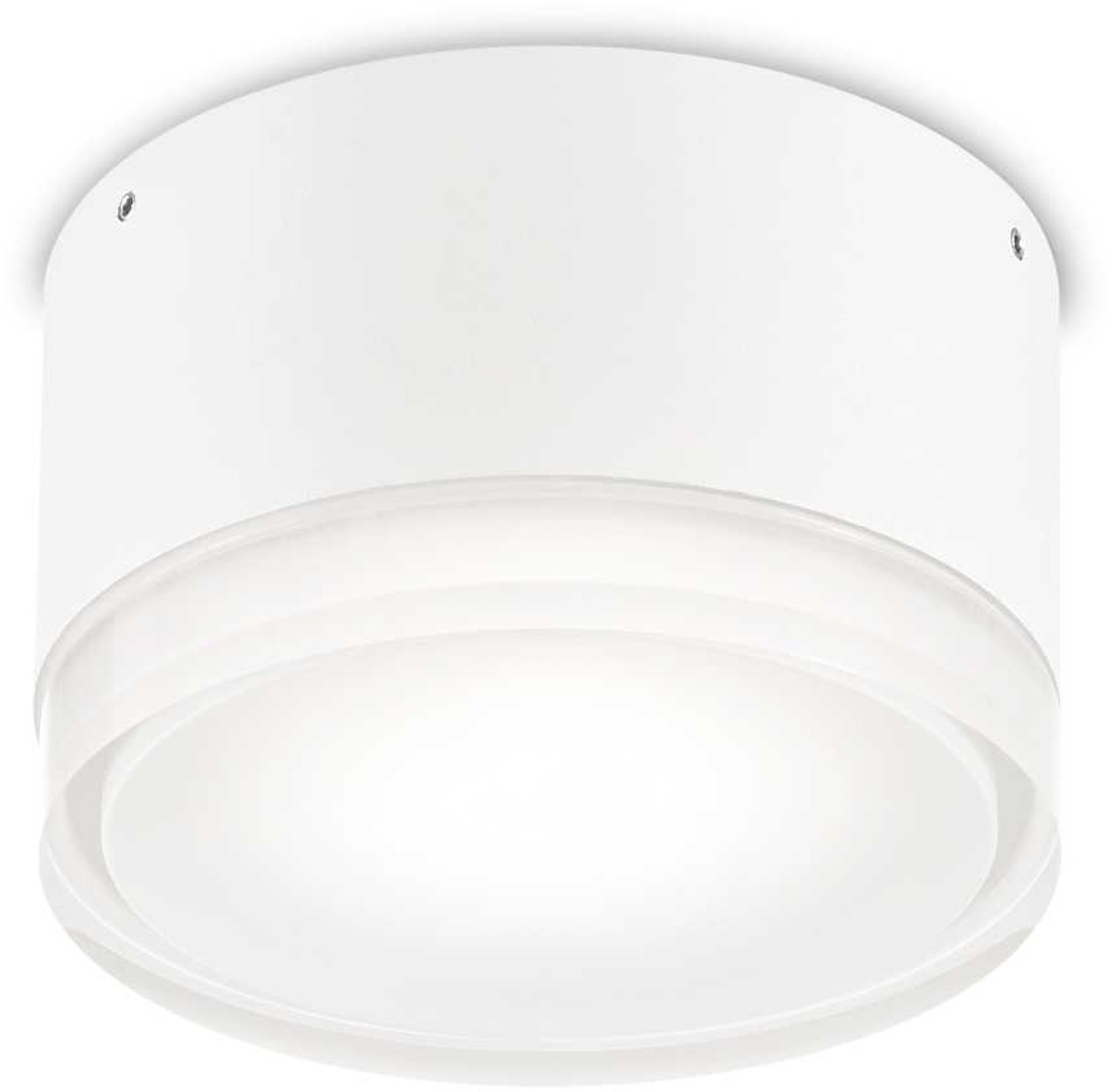 Udendørs Loftlampe Ideal Lux Urano Hvid - Fantastisk Udbud!