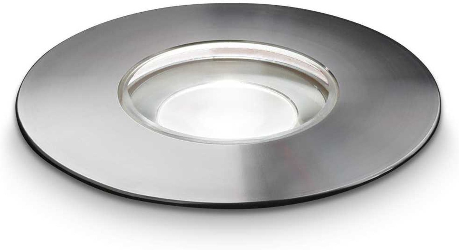 Udendørs Nedgravningsspot Ideal Lux Rocket Mini   Stål  ø55   H105 Mm  160 Lm  Ip68