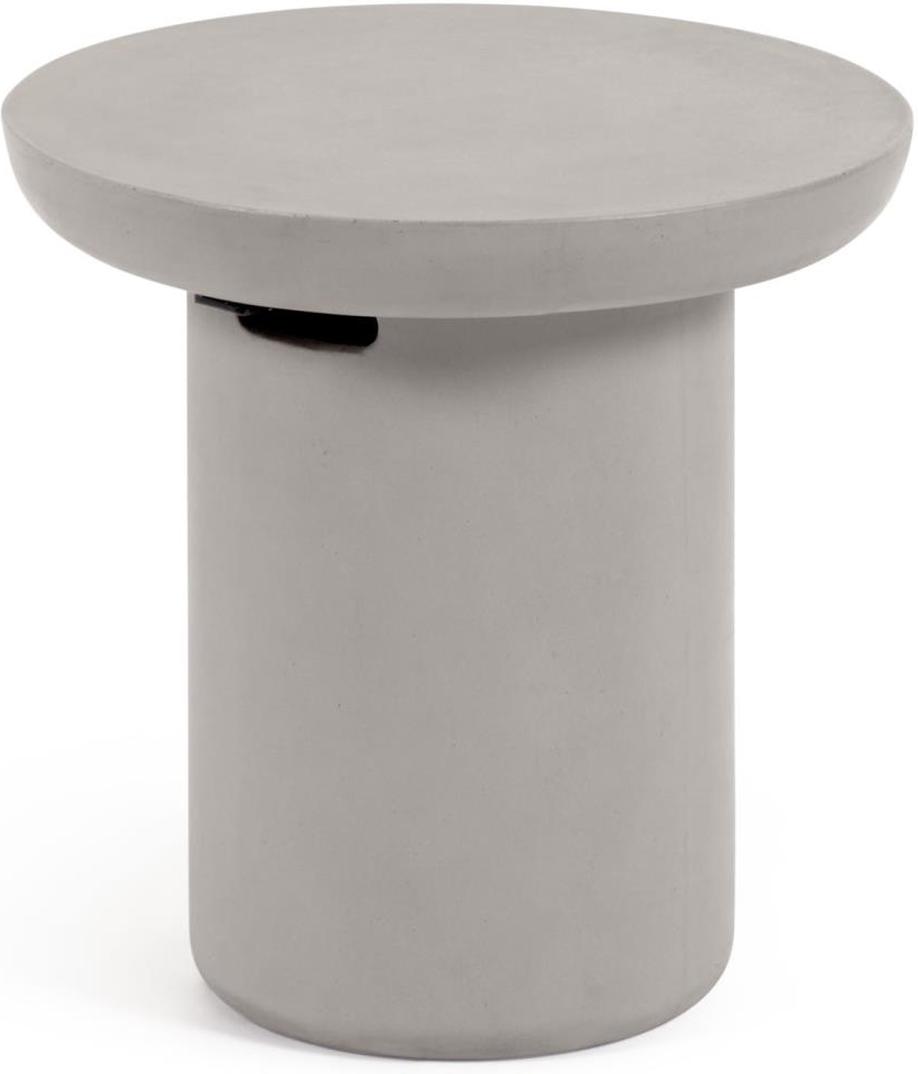 Udendørs Sidebord Kave Home Taimi Cement H45x50x50 Cm