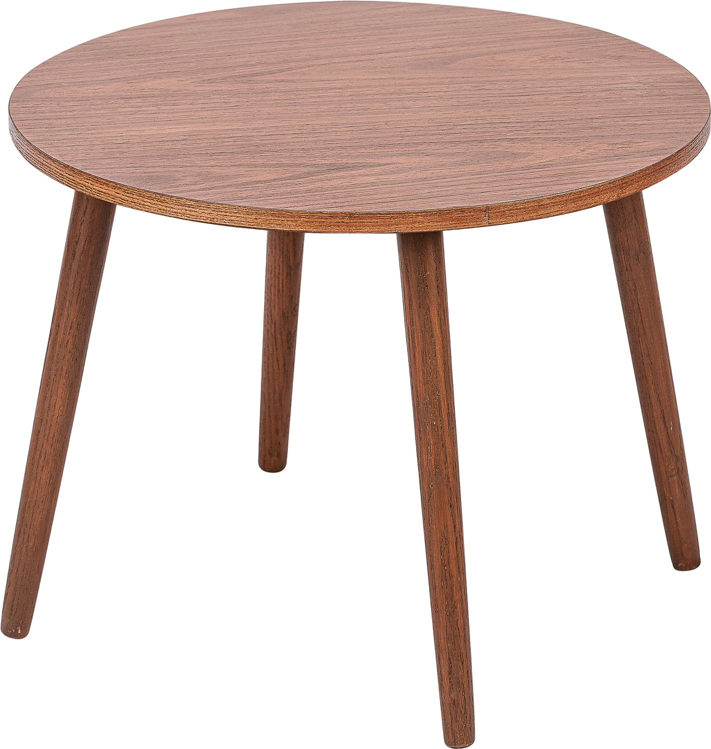Udendørs Sidebord Nordlys Furniture Ginza ø50 H37 Cm Brunlakeret Fyrretræ Fsc-certificeret