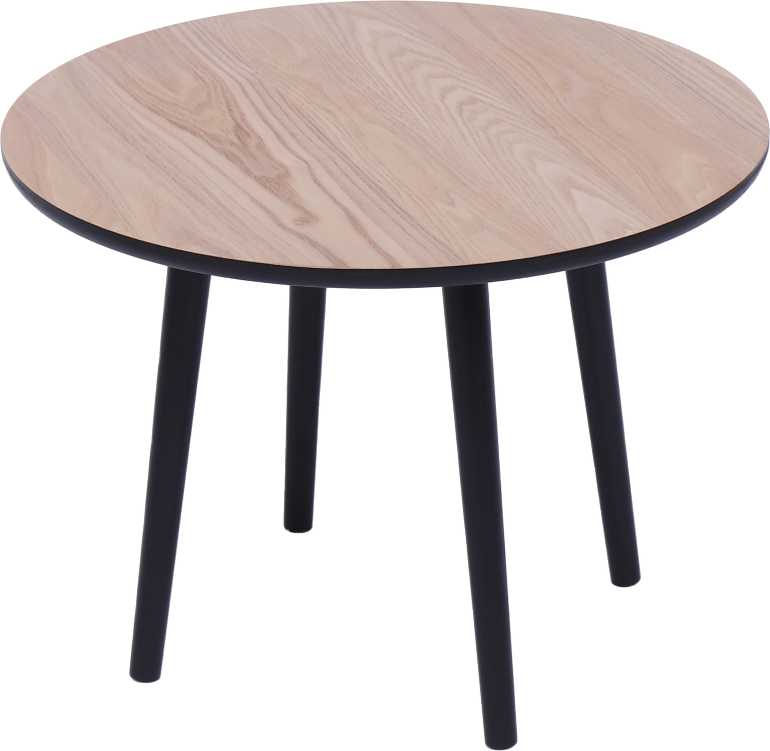 Udendørs Sidebord Nordlys Furniture Ginza ø50ã H37 Cm Sort Fyrretræ Robust Fsc-certificeret