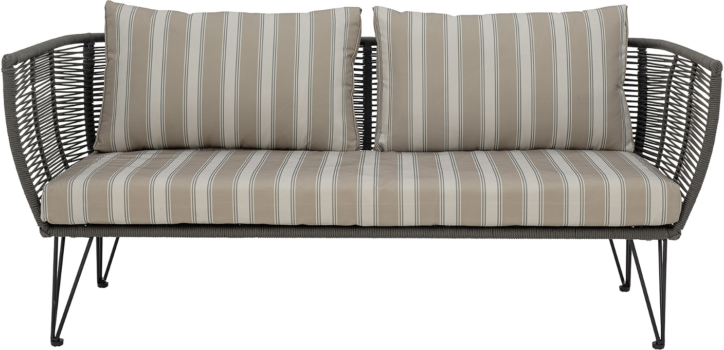 Udendørs Sofa Lounge Bloomingville Mundo - Grøn Metaltilbud