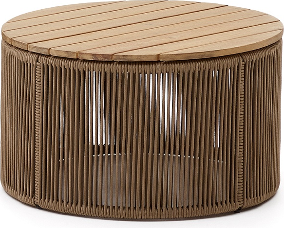 Udendørs Sofabord Dandara i Beige – Stilfuld Elegance