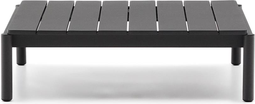 Udendørs Sofabord Kave Home Sorells Grafit Pulverlakeret Aluminium Loungebord 25 88 91 Cm