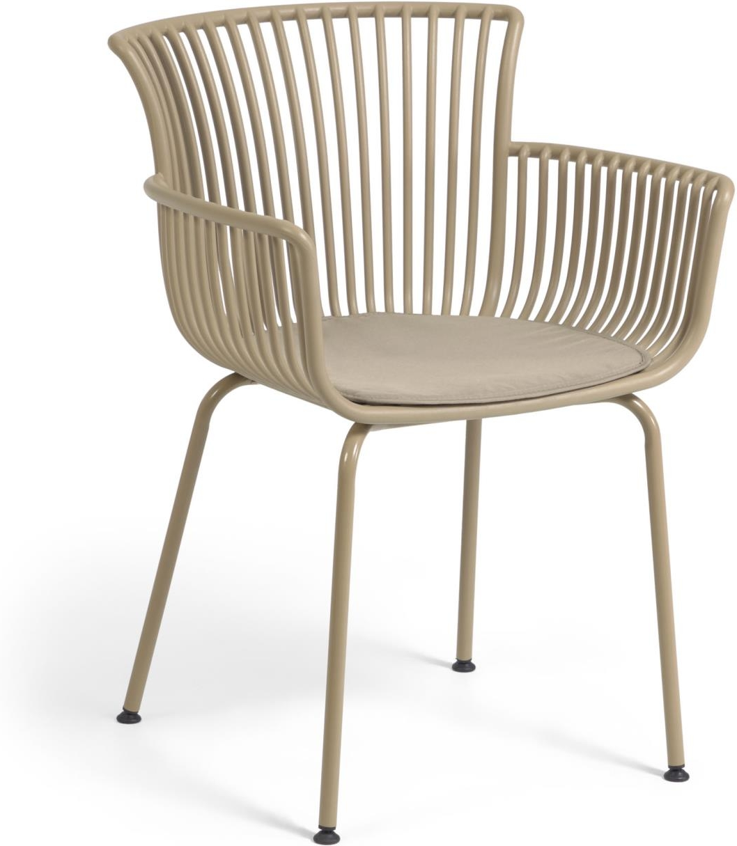 Udendørs Spisebordsstol Surpika i Beige - Kave Home