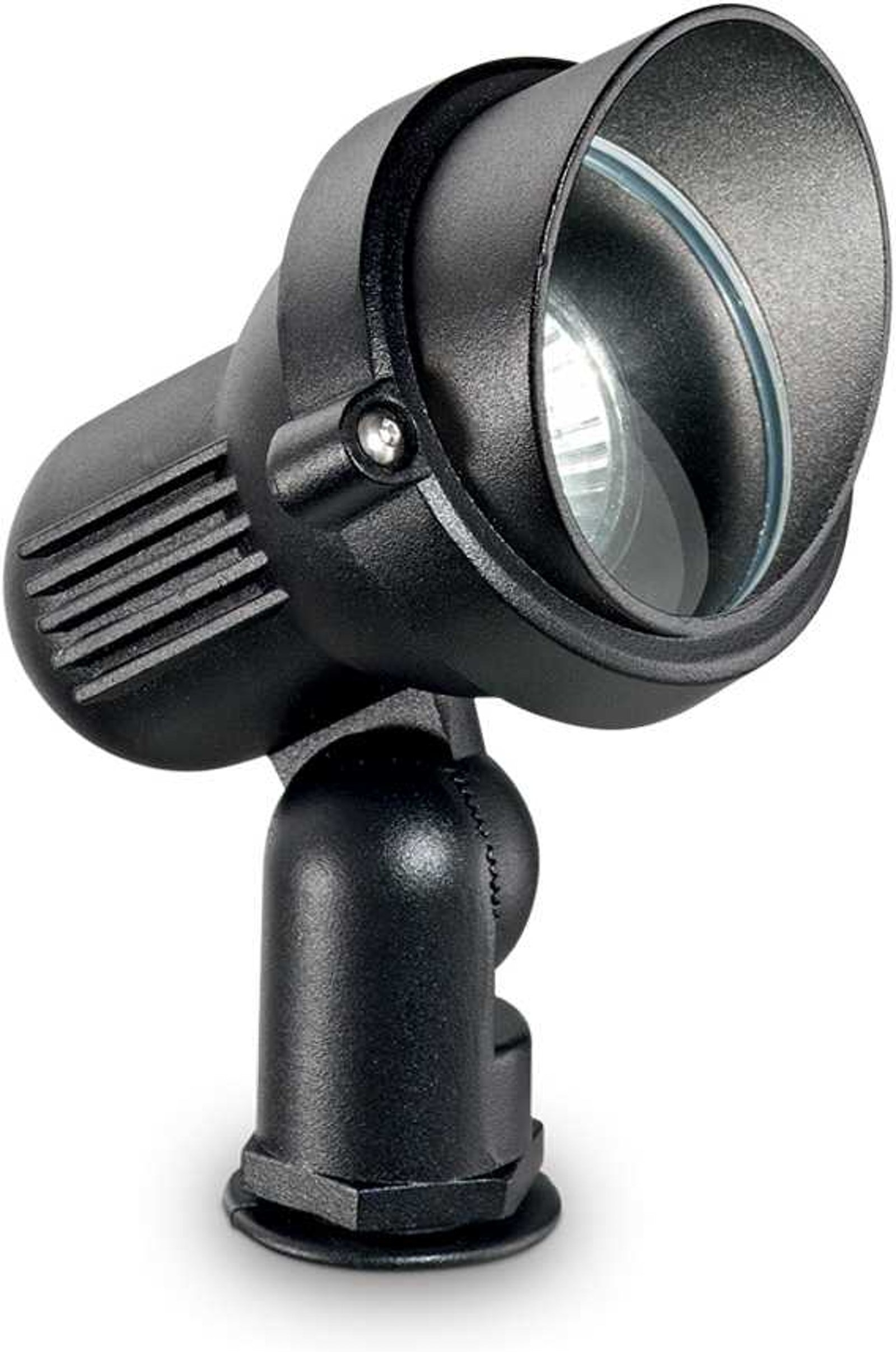 Justerbar Udendørs Spotlight i Sort Aluminium fra Ideal Lux