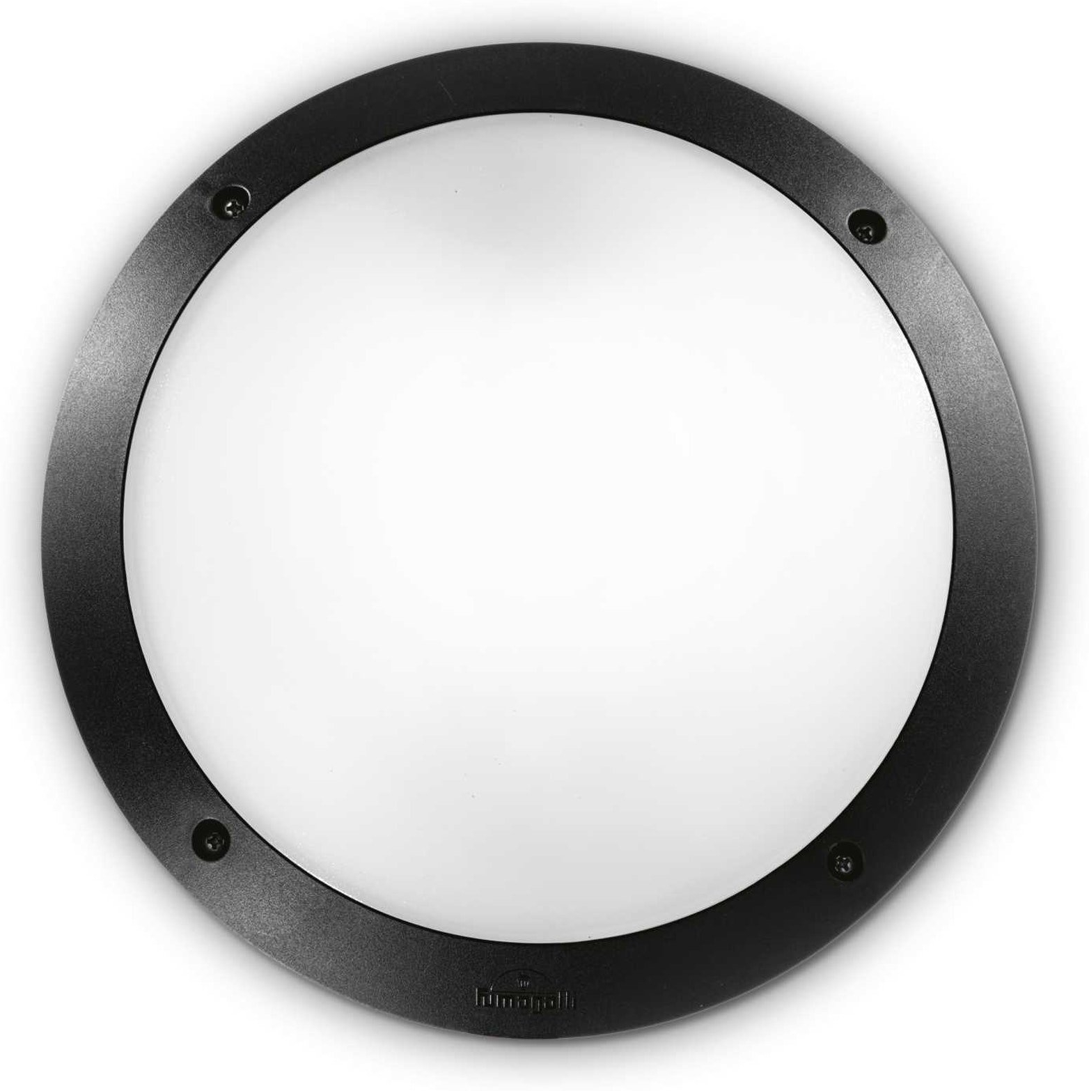 Udendørs Væglampe Ideal Lux Polar - Sort, IP66 E27